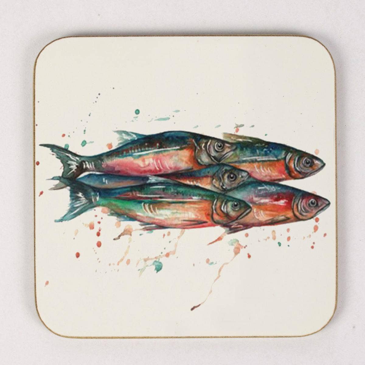 Meg Hawkins Coastal Creatures Coasters, Set of 4