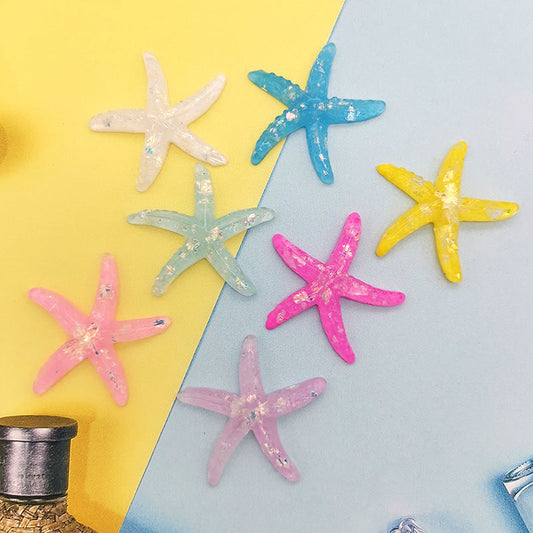 Handmade Diy Cream Glue Phone Case Marine Resin Accessories Starfish