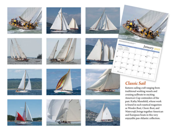 Classic Sail 2027 Calendar