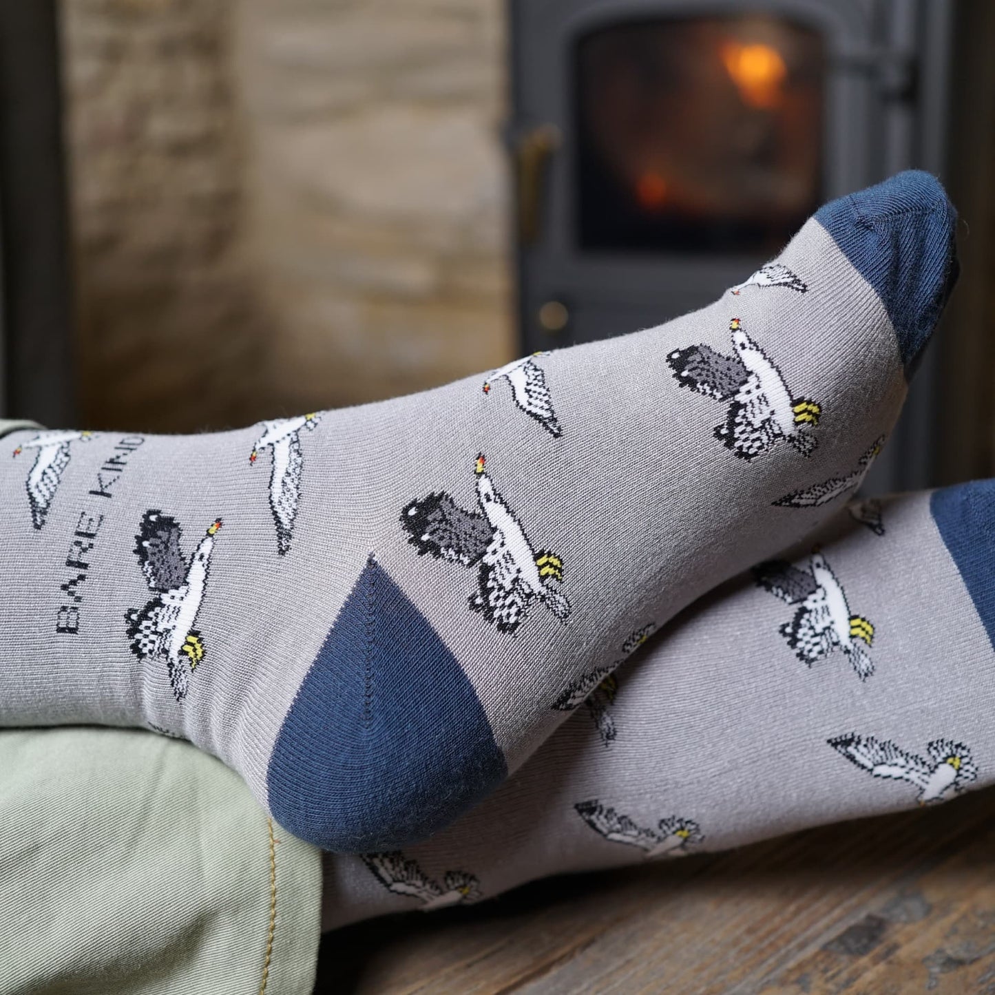 Blue Lover 6 Bamboo Sock Set