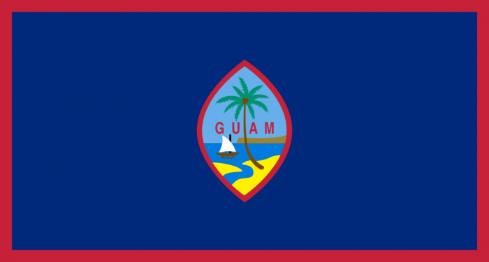 Guam Courtesy Flag