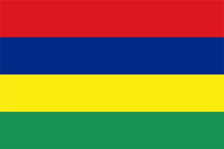 Mauritius Merchant Courtesy Flag