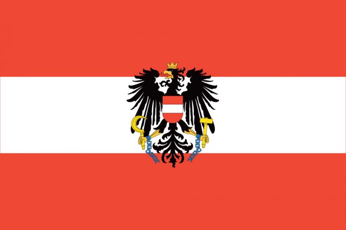 Austria State Courtesy Flag