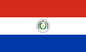 Paraguay Courtesy Flag
