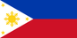 Philippines Courtesy Flag