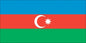 Azerbaijan Courtesy Flag
