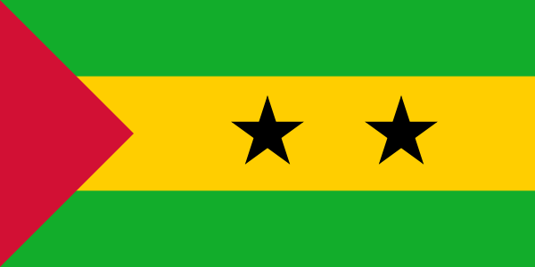 Sao Tome Courtesy Flag