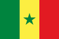 Senegal Courtesy Flag