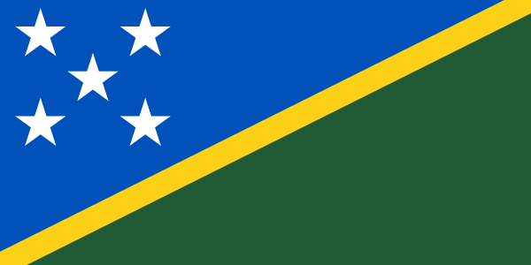 Solomon Islands Courtesy Flag