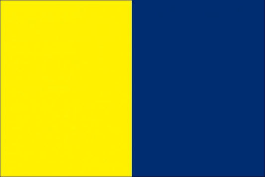 12 x 9 Code Flag K Polyester