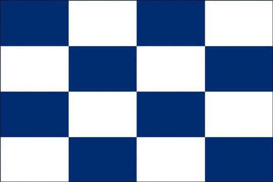 12 x 9 Code Flag N Polyester