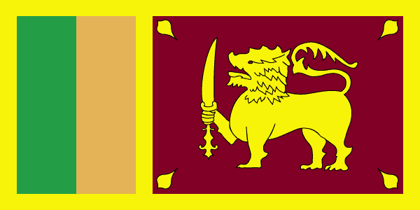 Sri Lanka National/Merchant Courtesy Flag