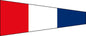 12 x 9 Code Flag No. 3 Polyester