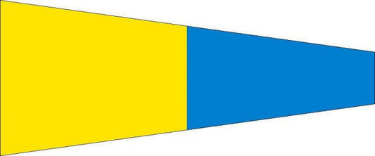 12 x 9 Code Flag No. 5 Polyester