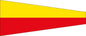 12 x 9 Code Flag No. 7 Polyester