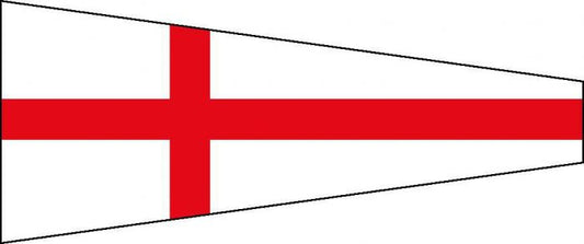 12 x 9 Code Flag No. 8 Polyester