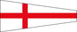 12 x 9 Code Flag No. 8 Polyester