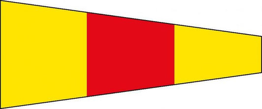 12 x 9 Code Flag No. 0 Polyester