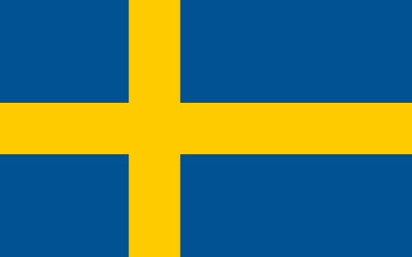 Sweden Courtesy Flag