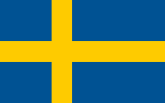 Sweden Courtesy Flag