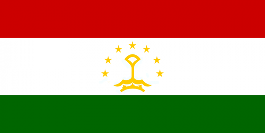 Tajikistan Courtesy Flag
