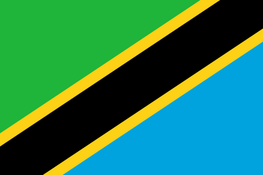Tanzania Courtesy Flag