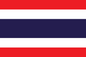 Thailand Courtesy Flag