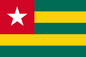 Togo Courtesy Flag