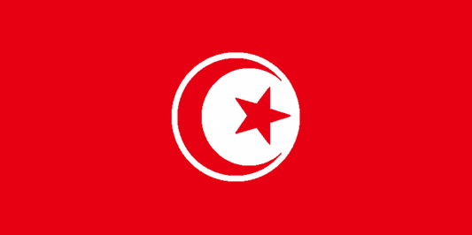 Tunisia Courtesy Flag
