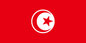 Tunisia Courtesy Flag