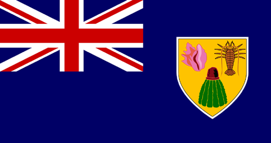 Turks & Caicos Islands Courtesy Flag