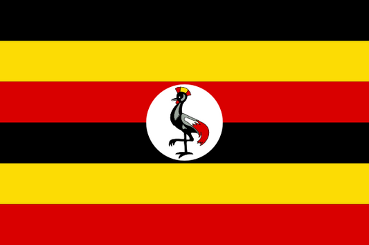 Uganda Courtesy Flag