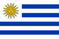 Uruguay Courtesy Flag