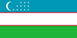 Uzbekistan Courtesy Flag