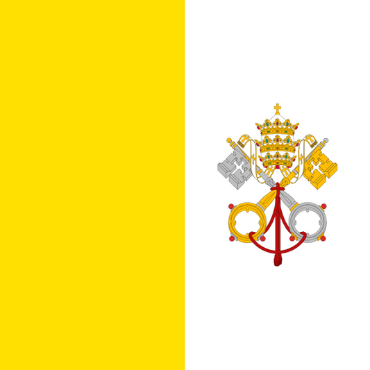 Vatican City Courtesy Flag