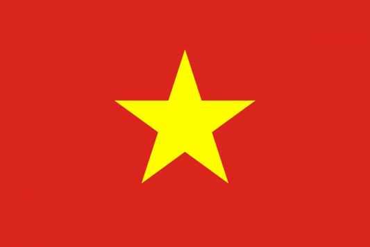 Vietnam North Courtesy Flag