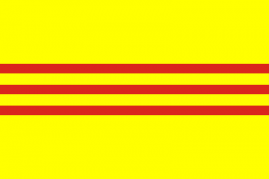 Vietnam South Courtesy Flag