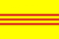 Vietnam South Courtesy Flag