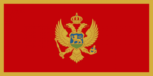 Montenegro Courtesy Flag