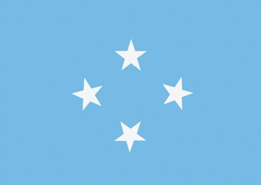 Micronesia Courtesy Flag