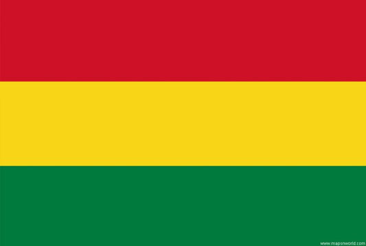 Bolivia National/Merchant Courtesy Flag