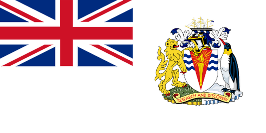 British Antarctic Territory Courtesy Flag