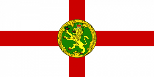 Alderney Courtesy Flag