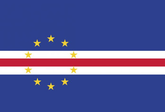 Cape Verde 12 x 9 Courtesy Flag Polyester