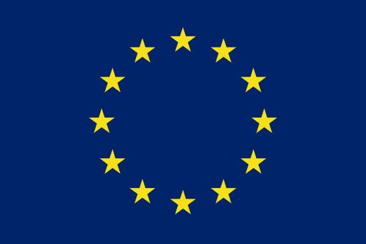 E.U. 12 x 9 Courtesy Flag Polyester