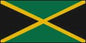Jamaica 12 x 9 Courtesy Flag Polyester