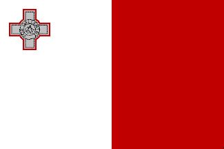 Malta 12 x 9 Courtesy Flag Polyester