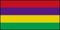 Mauritius 12 x 9 Courtesy Flag Polyester