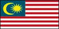 Malaysia 12 x 9 Courtesy Flag Polyester
