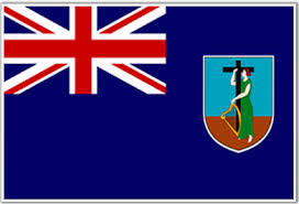 Montserrat 12 x 9 Courtesy Flag Polyester